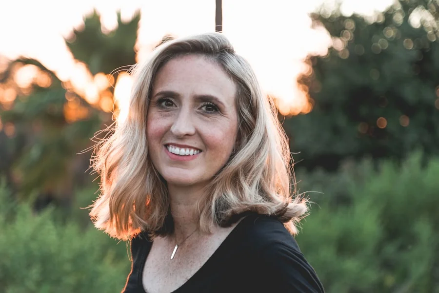 Woman with radiant, healthy-looking skin